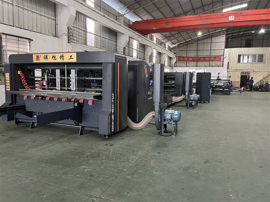 70kw automatische Wellpappe-Folder-Klebermaschine Hochgeschwindigkeitspräzises Nähen