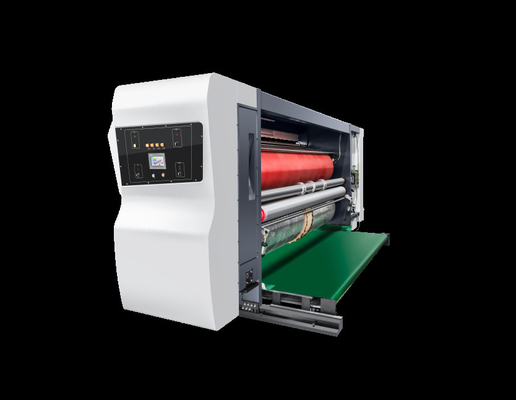 380V / 50Hz / 3Ph automatische Stahl-Flexodruckkarton-Box Schlitten-Die-Schneidemaschine alle computergesteuert