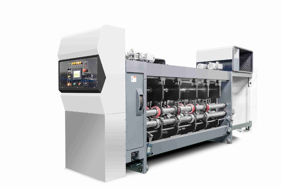 Automatische Flexodruckmaschine aus Stahl und aus Karton