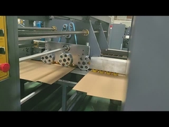 Vollautomatische Verklebmaschine für Kartonmappen mit Ein- oder Doppelstichen